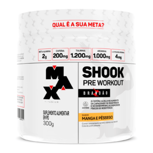 PRÉ TREINO SHOOK PÊSSEGO - MAX TITANIUM